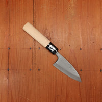 New Old Stock Kanehide 90mm Deba Shirogami 3 Poplar Handle