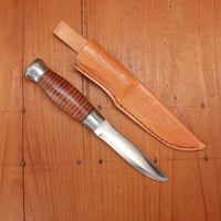 New Old Stock S. & S. Helle Holmedal Norway 100mm Knife Carbon
