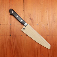 Ashi Hamono Ginga 150mm Honesuki Kaku Carbon Steel Western Handle with Saya