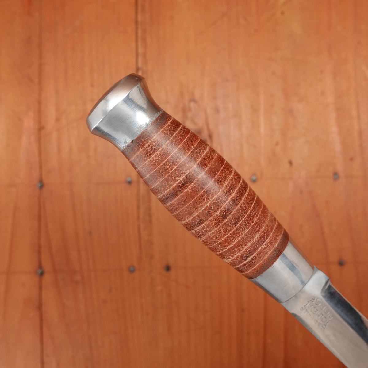 New Old Stock S. & S. Helle Holmedal Norway 100mm Knife Carbon