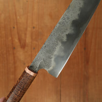 Rolin Knives GoMai 195mm Gyuto Lohman Carbon Spalted Maple & Copper with Saya