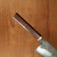Rolin Knives GoMai 195mm Gyuto Lohman Carbon Spalted Maple & Copper with Saya