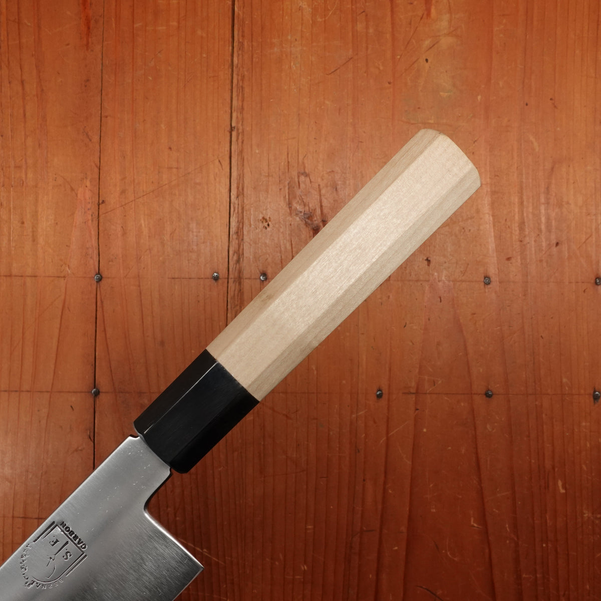#6 Bernal Cutlery First Run Black Label 165mm Wa-Nakiri 52100 Octagonal Ho/Horn Handle