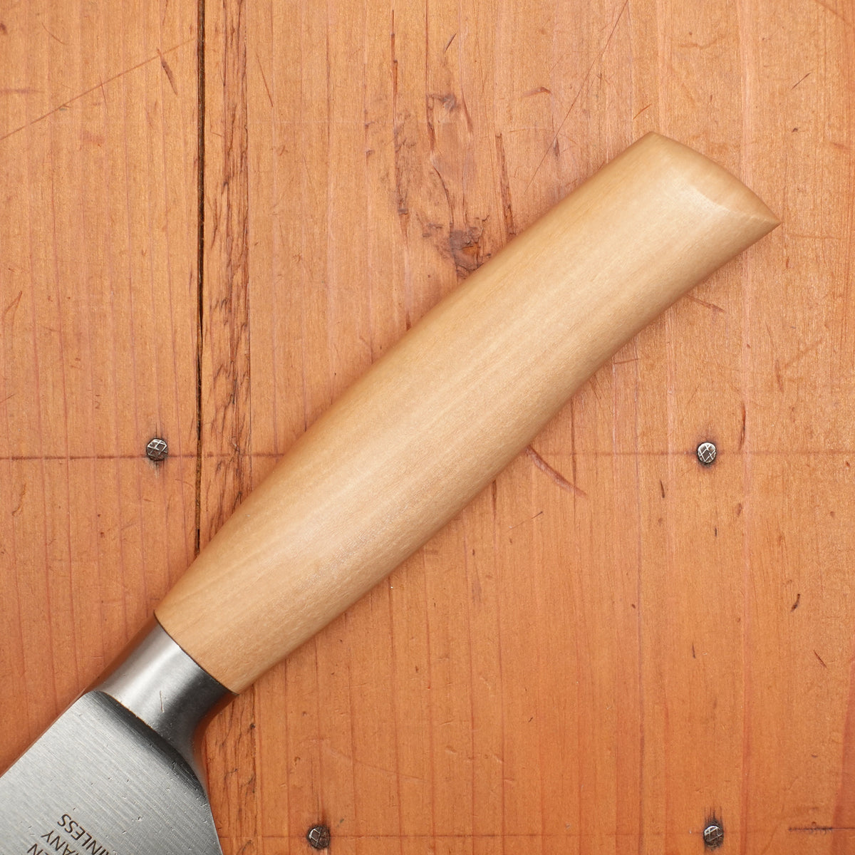 Friedr Herder Madera 6" Chef Forged Stainless Olive 1/2 Bolster