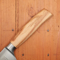 Friedr Herder Madera 8" Chef Forged Stainless Olive 1/2 Bolster