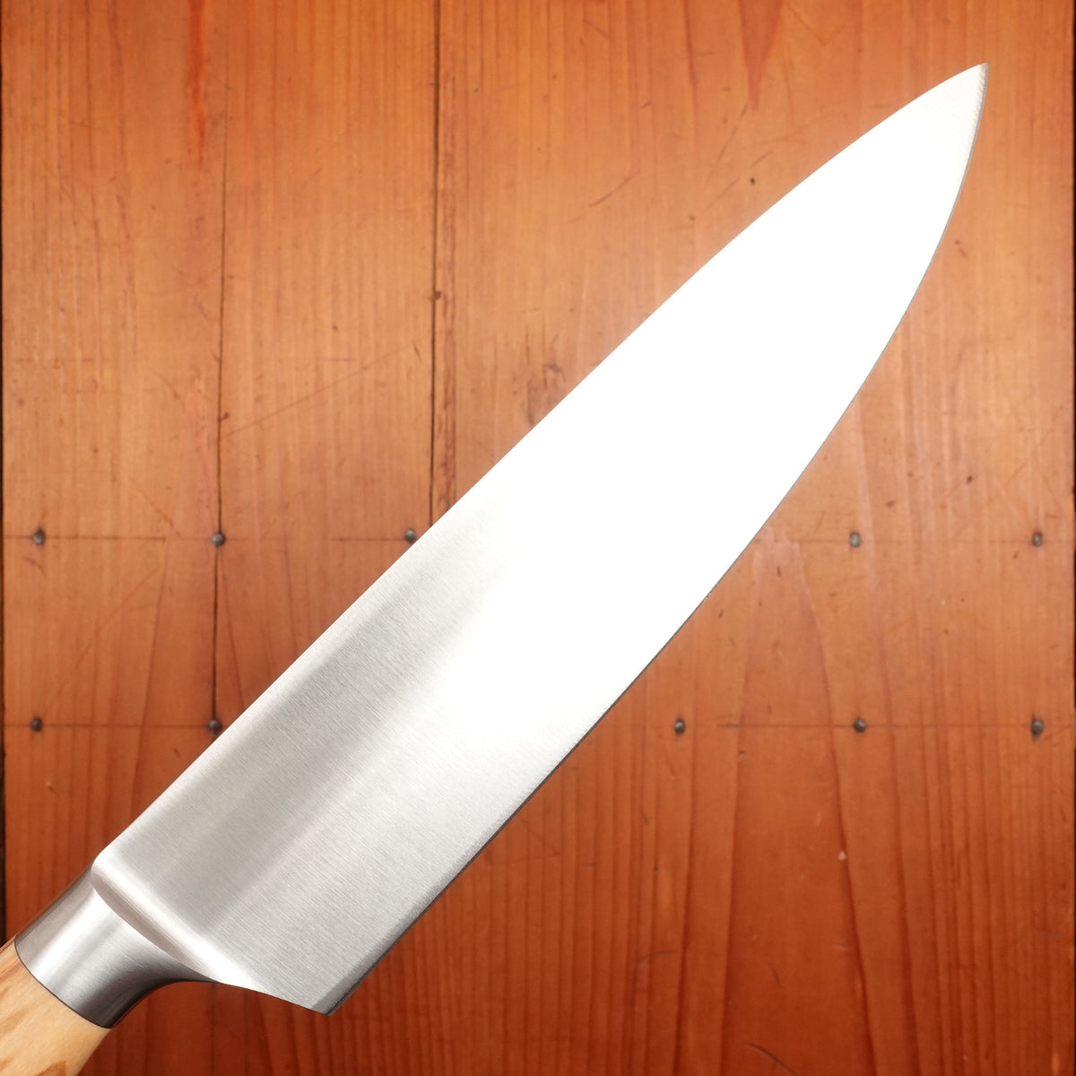Friedr Herder Madera 8" Chef Forged Stainless Olive 1/2 Bolster