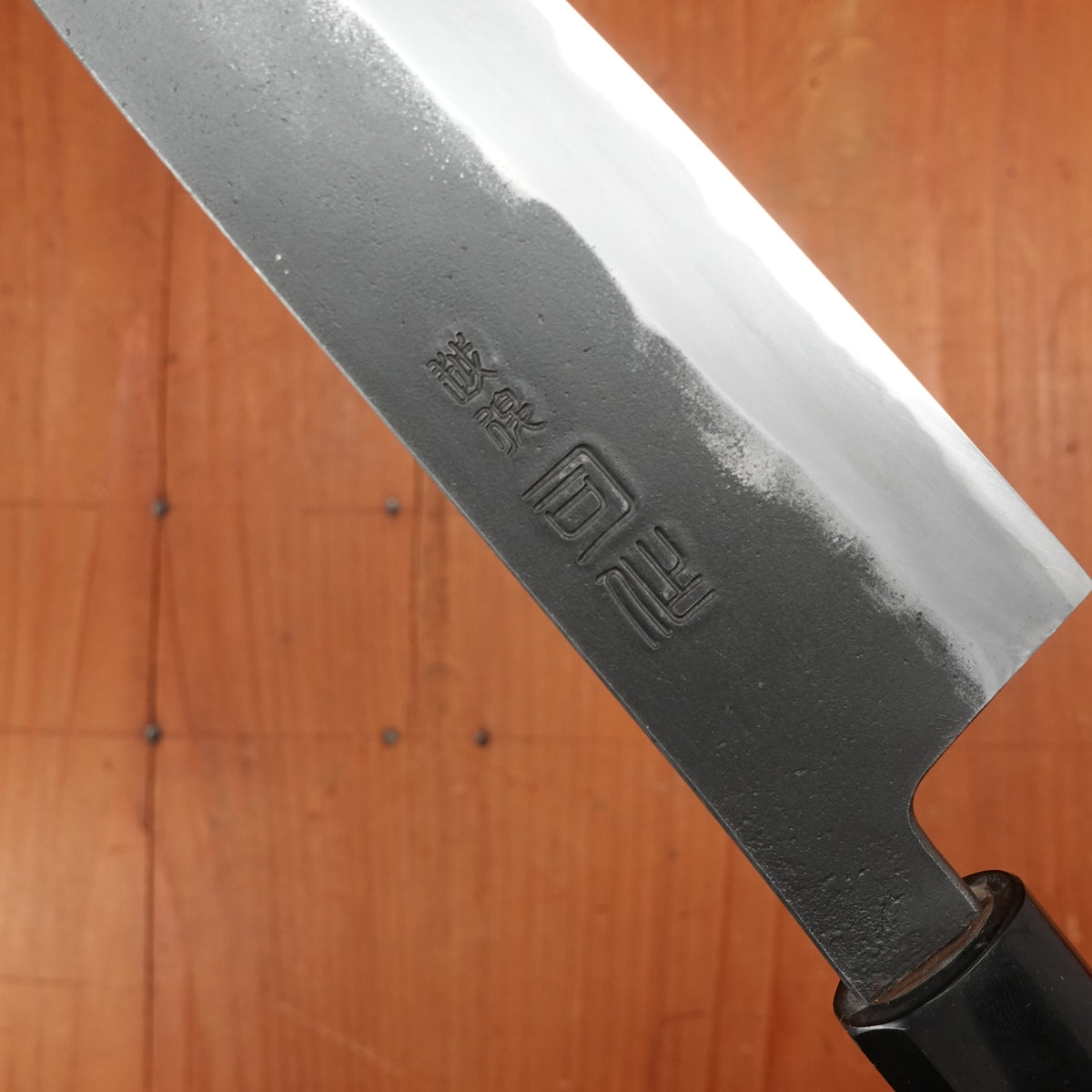 Trade In Tsukasa Hinoura 165mm Santoku Shirogami 2 Kurouchi
