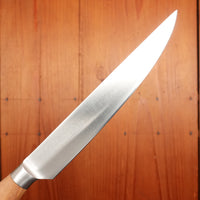 Friedr Herder Madera 4.75" Steak Knife Forged Stainless Olive 1/2 Bolster