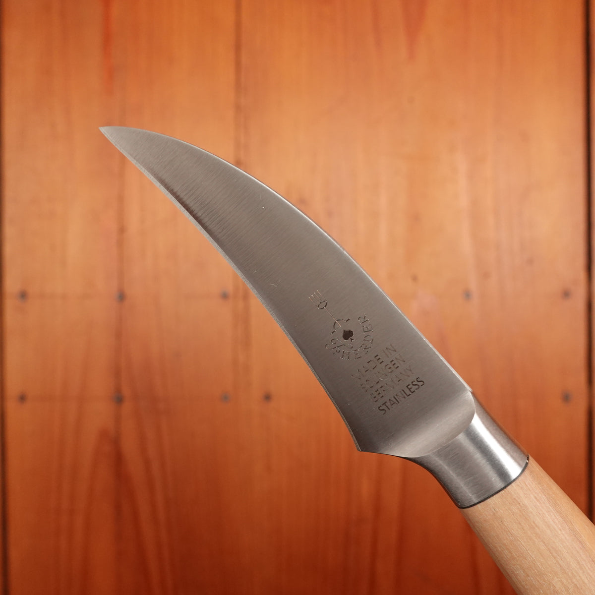 Friedr Herder Madera 2.75" Birds Beak Forged Stainless Olive 1/2 Bolster