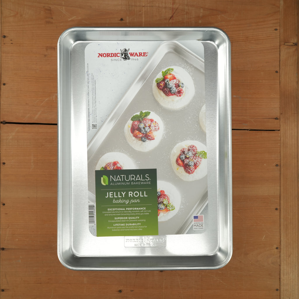 NordicWare 54901 Stampo Per Torta Angelica, In Alluminio Naturale, Con Inserti Rimovibili, Capacità 16 Tazze, Prodotto USA