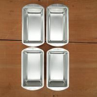 Nordic Ware Naturals Aluminum Set of Mini Loaf Pans - 4 Pieces
