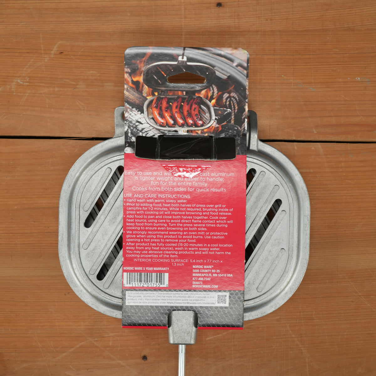 Nordic Ware Indoor/Outdoor Campfire Griller