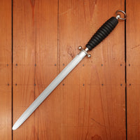 Friedr Herder 12” x 3/4” Oval Honing Steel Plastic Handle