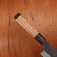 Tagai Sanjo 150mm Petty Stainless Clad Shirogami 2 Oak and Wenge Handle
