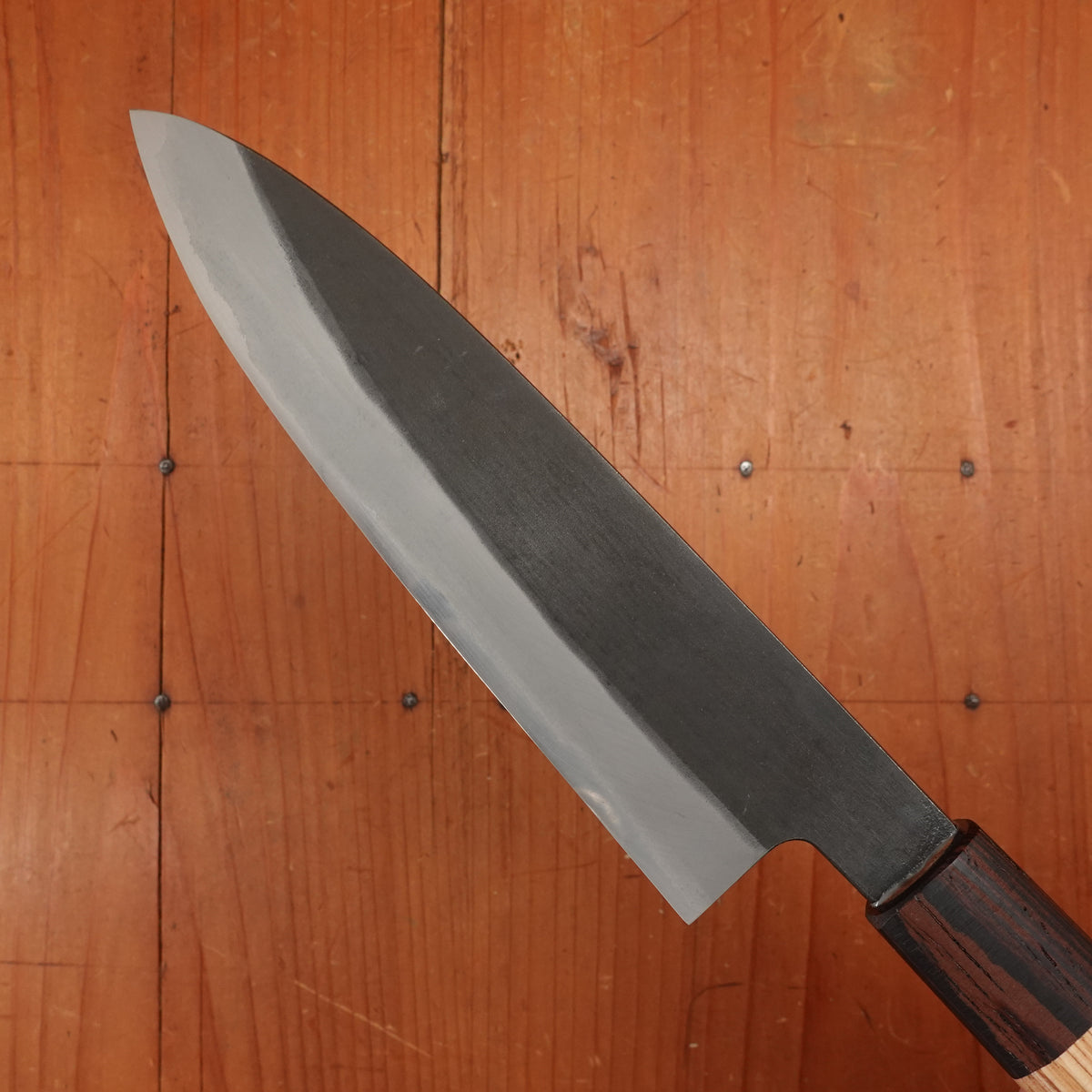 Tagai Sanjo 150mm Petty Stainless Clad Shirogami 2 Oak and Wenge Handle