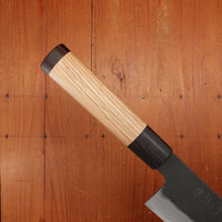 Tagai Sanjo 210mm Gyuto Stainless Clad Shirogami 2 Oak and Wenge Handle