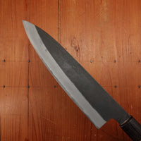 Tagai Sanjo 210mm Gyuto Stainless Clad Shirogami 2 Oak and Wenge Handle