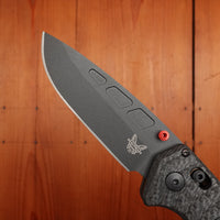 Benchmade 593BK-01 PSK Drop Point CPM-Magna-Cut AXIS Assist Carbon Fiber & Black G10 Handle