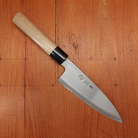 Shigefusa Kasumi 165mm Deba 26c3 Magnolia Wood/Horn Handle