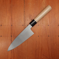 Shigefusa Kasumi 165mm Deba 26c3 Magnolia Wood/Horn Handle