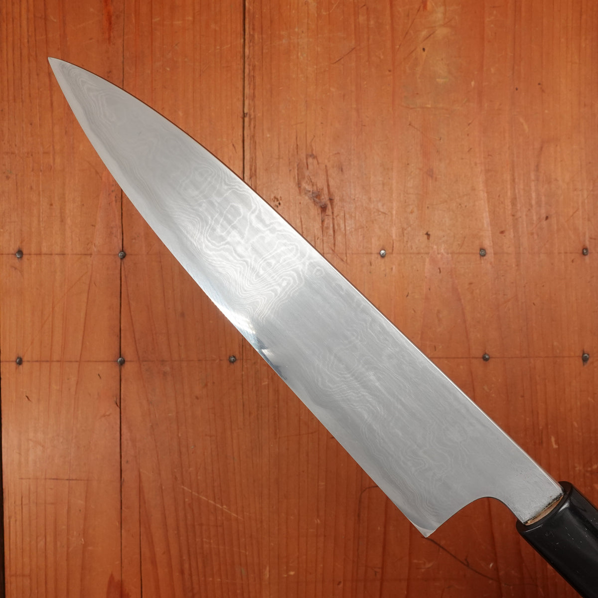 Shigefusa Kitaeji 210mm Wa-Gyuto 26c3 Suminagashi Magnolia Wood/Horn Ferrule Handle