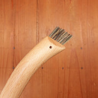Opinel #8 Folding Mushroom Harvester Stainless Beechwood Handle with Brush