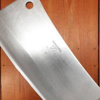 Sword & Shield 8" Cleaver Carbon Steel Solingen, Germany 1950-70s