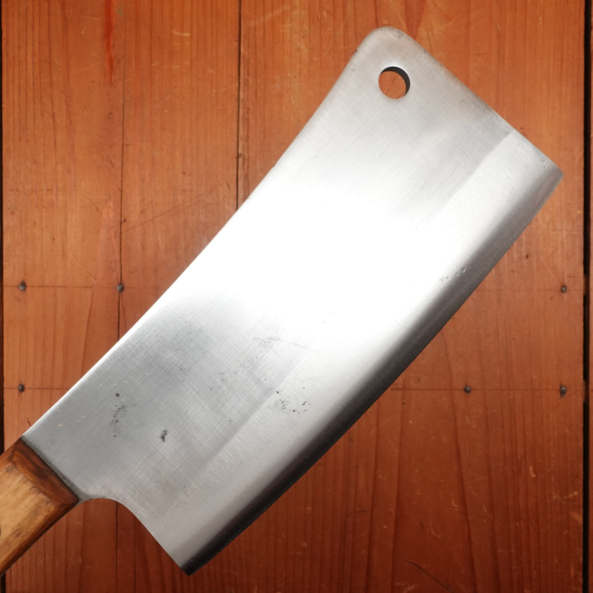 Sword & Shield 8" Cleaver Carbon Steel Solingen, Germany 1950-70s