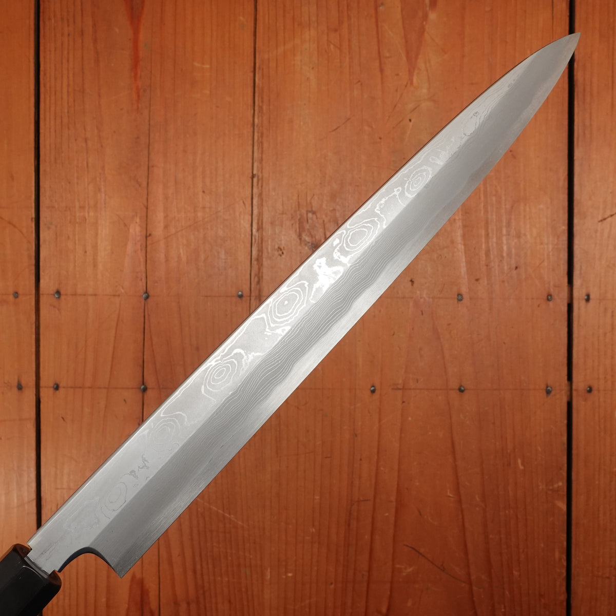 New Old Stock Konosuke Sakai 300mm Yanagi Aogami 1 Macasser Ebony Horn 2013-17