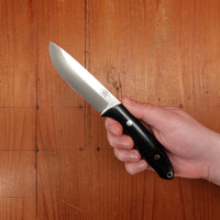 MOKI Berg Pro Trail Fixed Blade Linen Micarta Handle