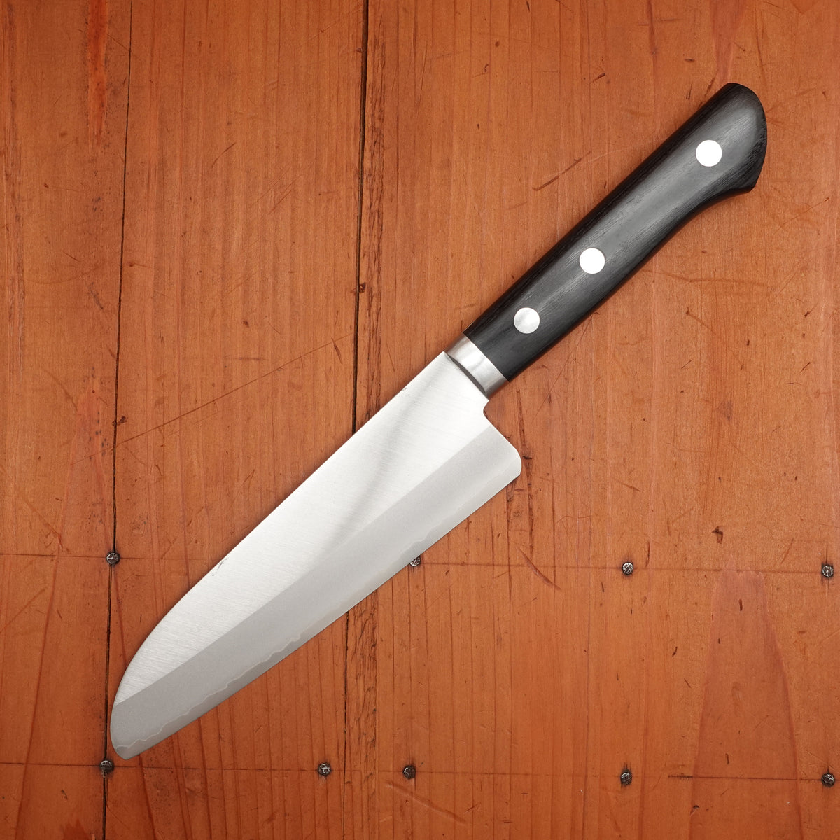 Hitohira Imojiya MZ 135mm Kids Knife VG1 Imitation Mahogany Handle