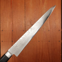 New Old Stock Konosuke Sakai SD Damascus 240 Sujihiki Western Handle circa 2013-17