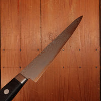New Old Stock Konosuke Sakai SD Damascus 240 Sujihiki Western Handle circa 2013-17