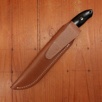 MOKI Berg Fixed Blade Linen Micarta Handle