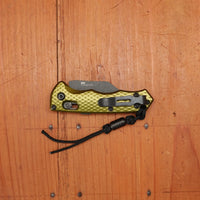 Benchmade 2950BK-2 Partial Immunity Wharncliffe CPM-M4 Auto AXIS Lock Woodland Green Handle