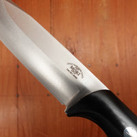 MOKI Berg Fixed Blade Linen Micarta Handle