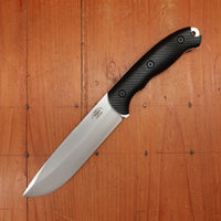MOKI Berg Robson Ruggedman Trail Fixed Blade Linen Micarta Handle