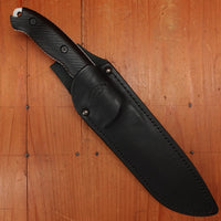 MOKI Berg Robson Ruggedman Trail Fixed Blade Linen Micarta Handle
