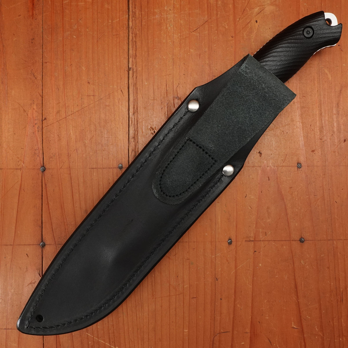 MOKI Berg Robson Ruggedman Trail Fixed Blade Linen Micarta Handle