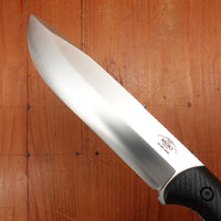 MOKI Berg Robson Ruggedman Trail Fixed Blade Linen Micarta Handle