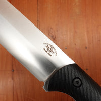 MOKI Berg Robson Ruggedman Trail Fixed Blade Linen Micarta Handle