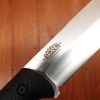 MOKI Berg Robson Ruggedman Trail Fixed Blade Linen Micarta Handle