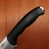MOKI Berg Robson Ruggedman Trail Fixed Blade Linen Micarta Handle