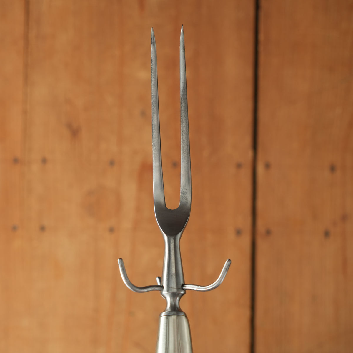 Will & Finck Buckhorn Carving Set Crown Stag German Silver Ferrules San Francisco, CA 1863-1906 - 3 Pieces
