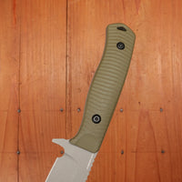 Benchmade 539GY Anonimus 5" Drop Point CPM-Cruwear Fixed Blade OD Green G10 Handle with Sheath