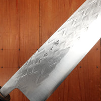Hitohira TD 240mm Gyuto SLD Tsuchime Ho Wood Handle (D-Shape)