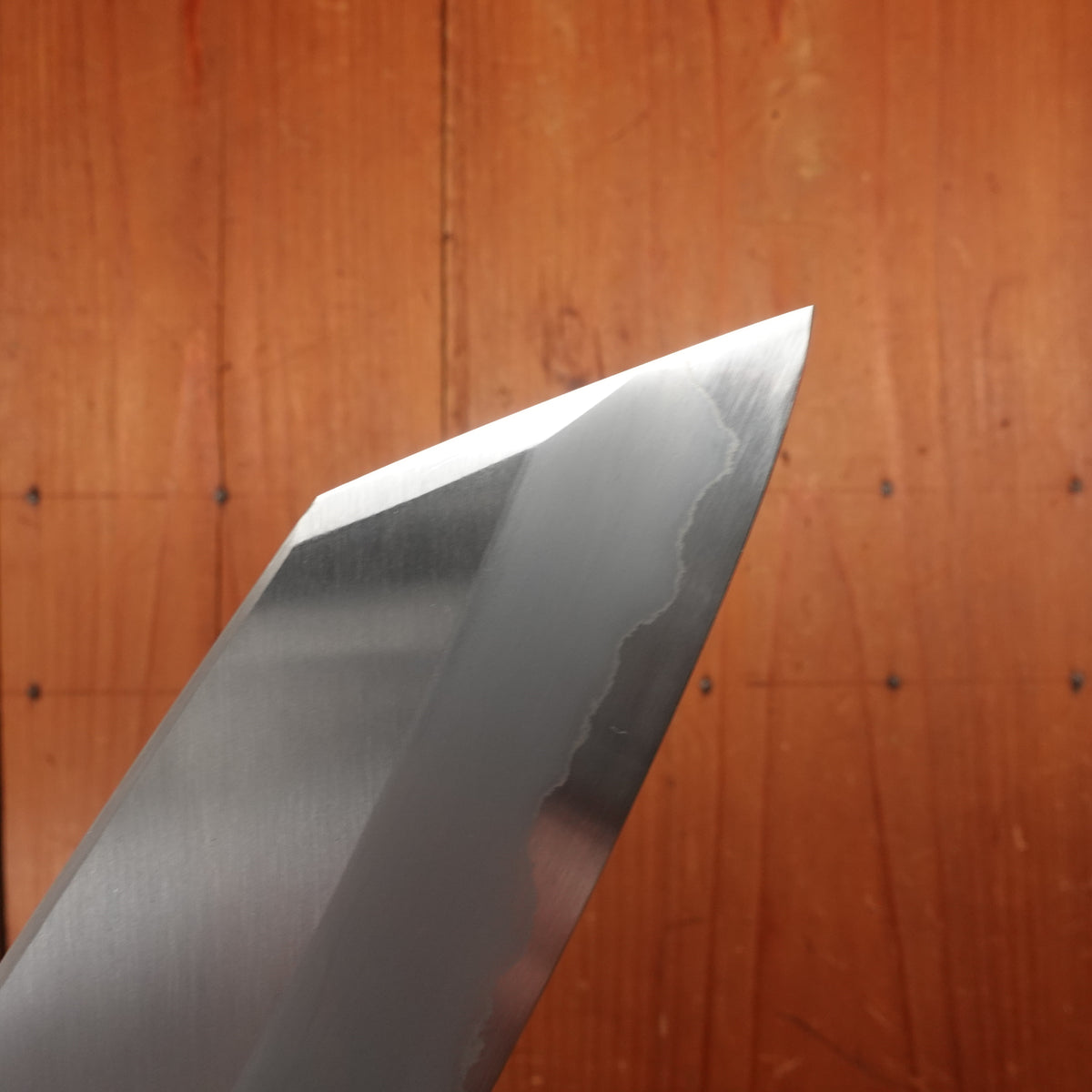 Hitohira Togashi 180mm Bunka Stainless Clad Shirogami 1 Ziricote Handle