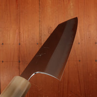 Hitohira Togashi 180mm Bunka Stainless Clad Shirogami 1 Ziricote Handle