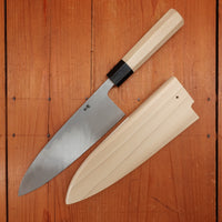 Hitohira Kikuchiyo Manzo 210mm Deba Aogami 2 Ho Wood with Saya