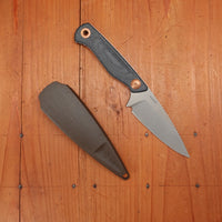 Benchmade 203 Dacian 7.5" Spear Point CPM-Magnacut Fixed Blade Blue Denim Micarta Handle